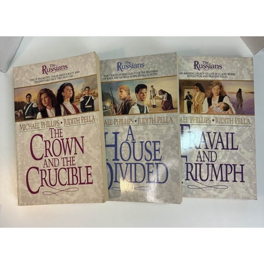 The Russians Books 1-3 Lot Michael Phillips Judith Pella Christian Fiction